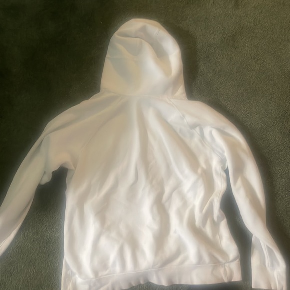 Jordan Brand White & Red XL Sweatshirt with Pocket Excellent Condition - Picture 3 of 3